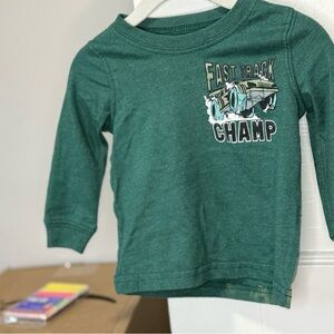 Carter's Green Fast Track Champ Long Sleeve Tee